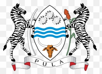 Library Boputs Logo Png Transparent - Code Of Arms Botswana,Coat Of Arms Png