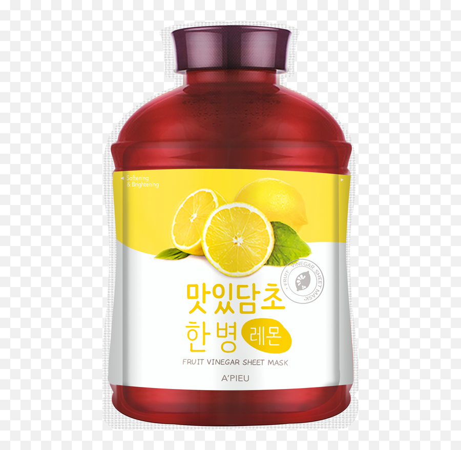 Au0027pieu Fruit Vinegar Sheet Mask - Lemon Fruit Vinegar Sheet Mask Png,Lemon Slice Png