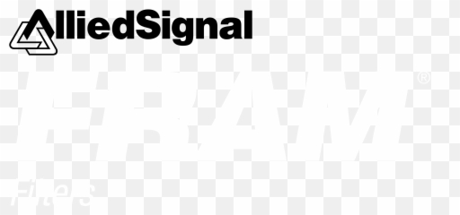Download Fram Auto Filters 1 Logo Black - Allied Signal png