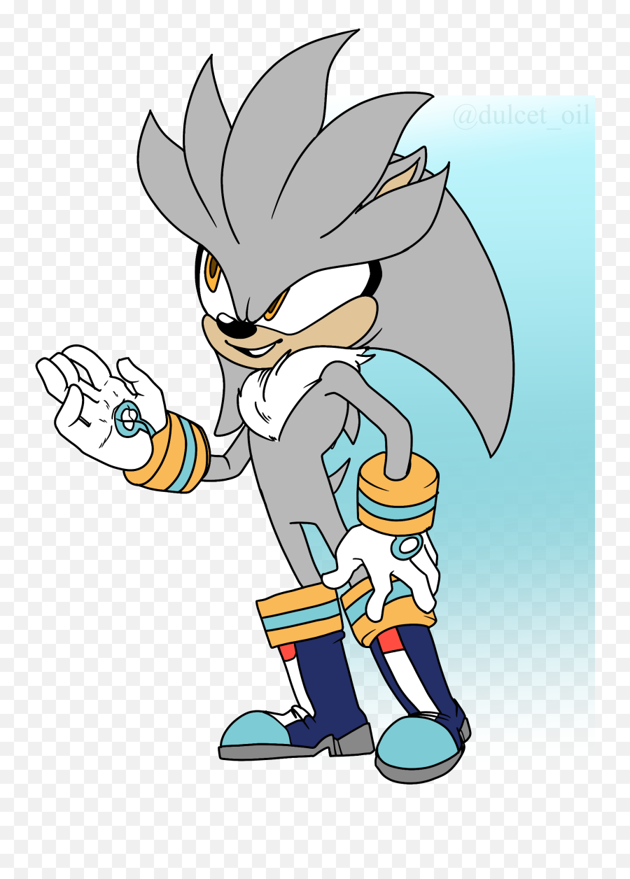 Quick Silver The Hedgehog - Cartoon Png,Silver The Hedgehog Png