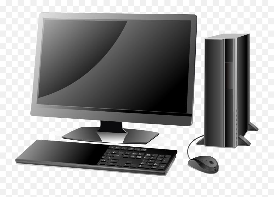 Pc Clipart Desktop - Desktop Clipart Png,Computer Clipart Png