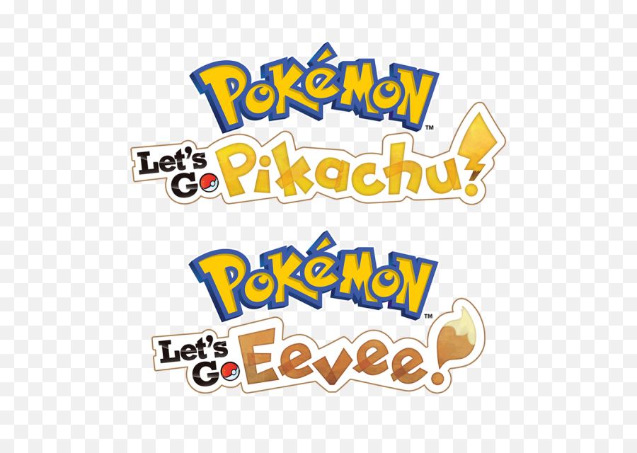 Pokemon Let - Pokemon Lets Go Eevee Logo Png,Pokemon Go Logo Transparent