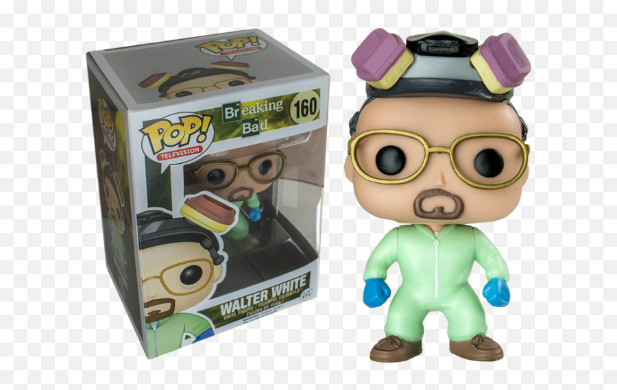 Breaking Bad - Walter White Green Hazmat Pop Vinyl Figure Figurine Pop Breaking Bad Png,Walter White Png