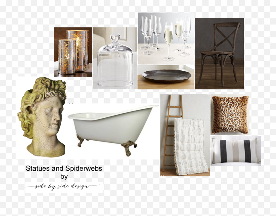 Side By Design Get Inspired Statues And Spider Webs - Bathroom Png,Spiderwebs Png