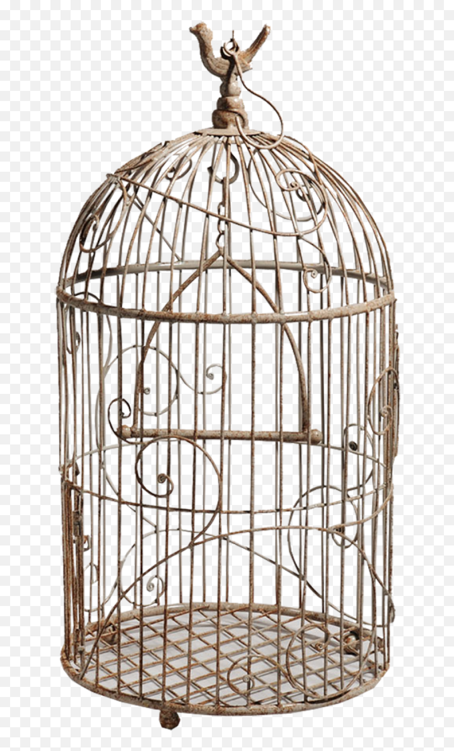 Download Free Png White Bird Cage Images Transparent - Transparent Background Bird Cage Png,Cage Transparent Background
