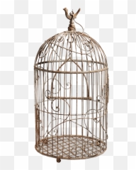 Download Free Png White Bird Cage Images Transparent - Background