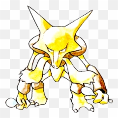 Tumblrmthx5eysme1qk43wto1r2500png 414331 Pokemon - Alakazam Ken Sugimori,Pokemon Red Png