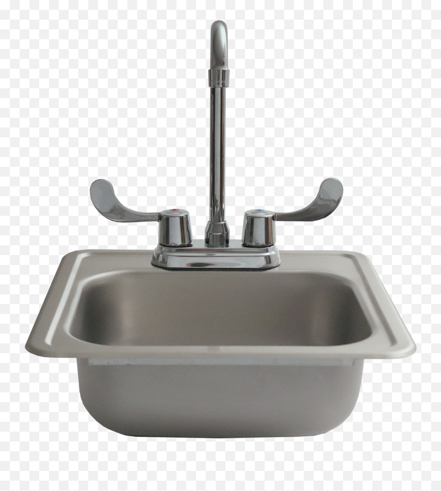 Rcs 15 X Outdoor Rated Stainless Steel Drop In Sink With Hotcold Faucet - Rsnk1 Kitchen Sink Png,Sink Png