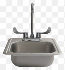 Rcs 15 X Outdoor Rated Stainless Steel Drop In Sink With Hotcold Faucet - Rsnk1 Kitchen Sink Png,Sink Png