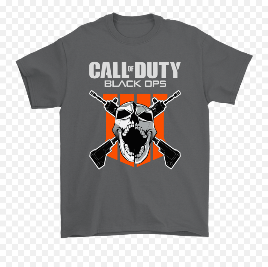 Call Of Duty Black Ops 4 Guns And Skull Shirts U2013 Nfl T - Shirts Store Call Of Duty Black Ops Png,Black Ops 4 Logo Png