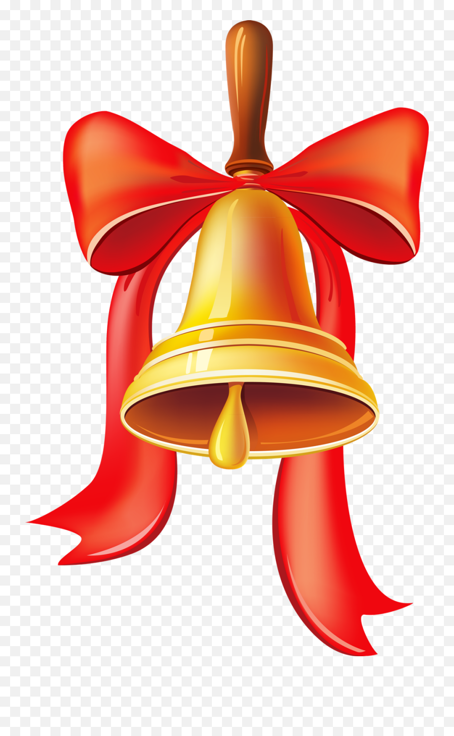 Christmas Bell With Big Ribbons Png Image - Purepng Free School Bell Png,Christmas Bell Png