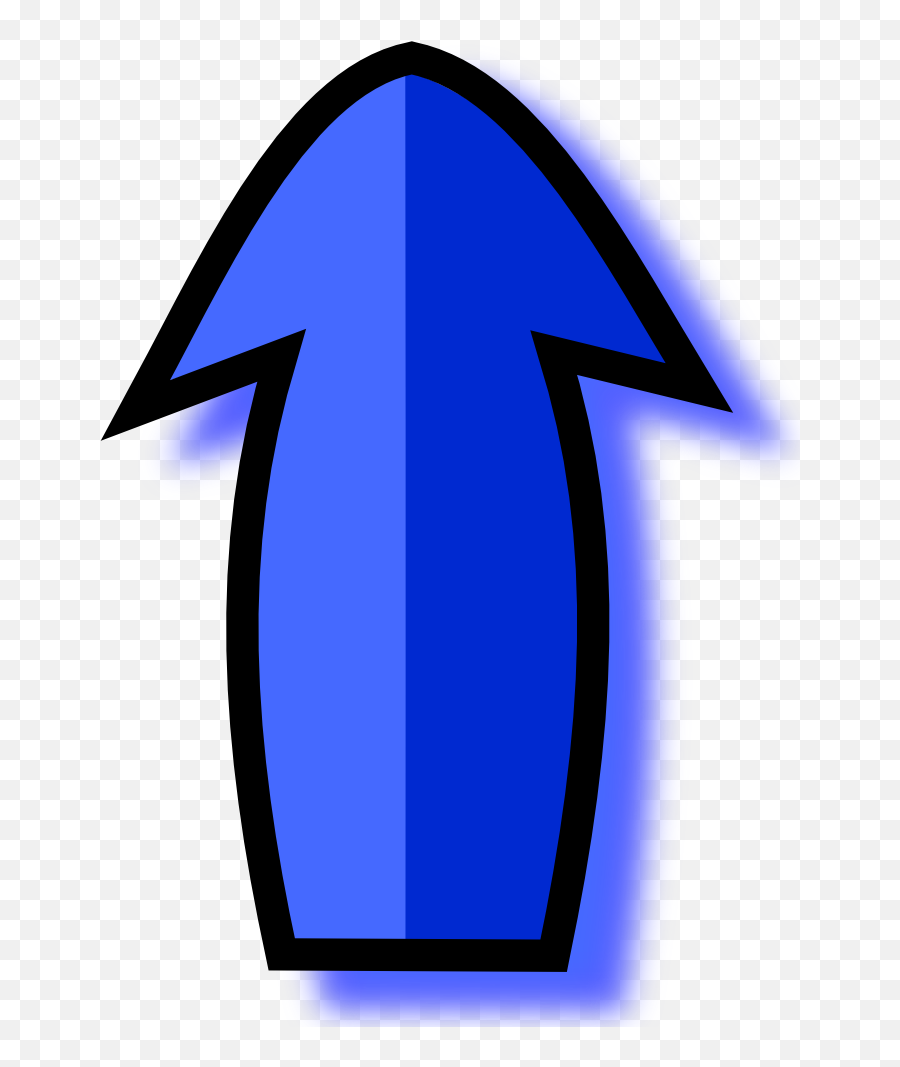 Blue Arrow Clip Art Drawing Free Image - Blue Arrow Pointing Up Png,Blue Arrow Png
