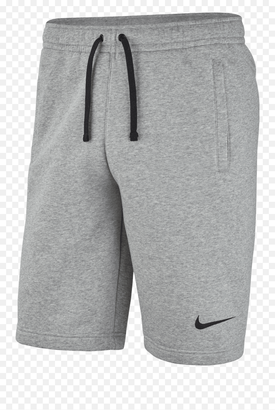 Nike Menu0027s Team Club 19 Short Grey - Nike Grey Shorts Mens Png,Small Nike Logo