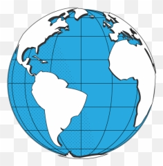 World Wide Web Globe - Map HD Png Download Original