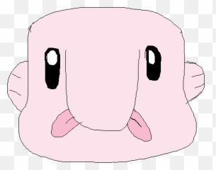 A Beautiful Blobfish - Cartoon Png,Blobfish Png