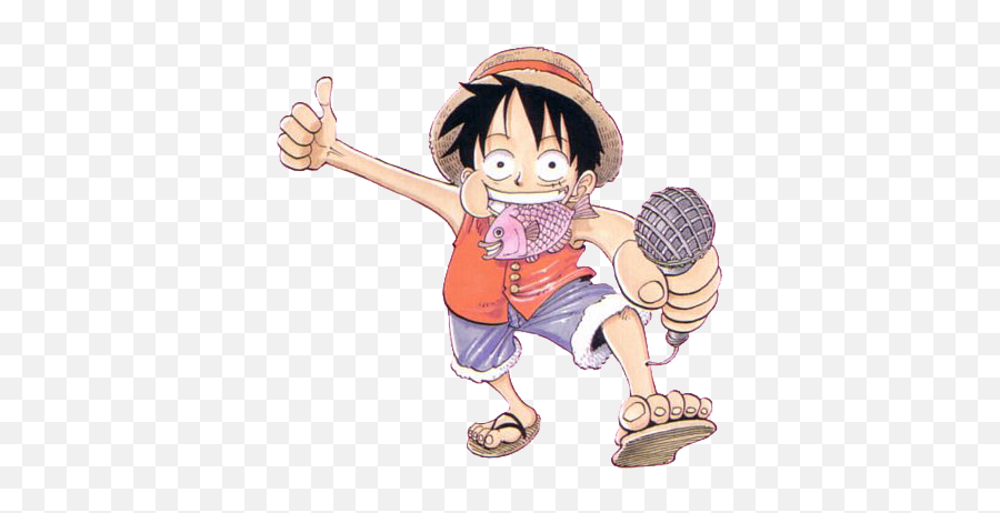 One Piece - One Piece Luffy Thumbs Up Png,Luffy Transparent