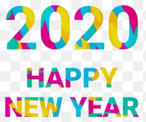 2020 Happy New Year Png Image - Hd