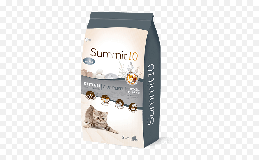 Summit 10 Life Stages - Kitten Chicken Fish U0026 Rice Super Summit 10 Dog Food Png,Kitten Png