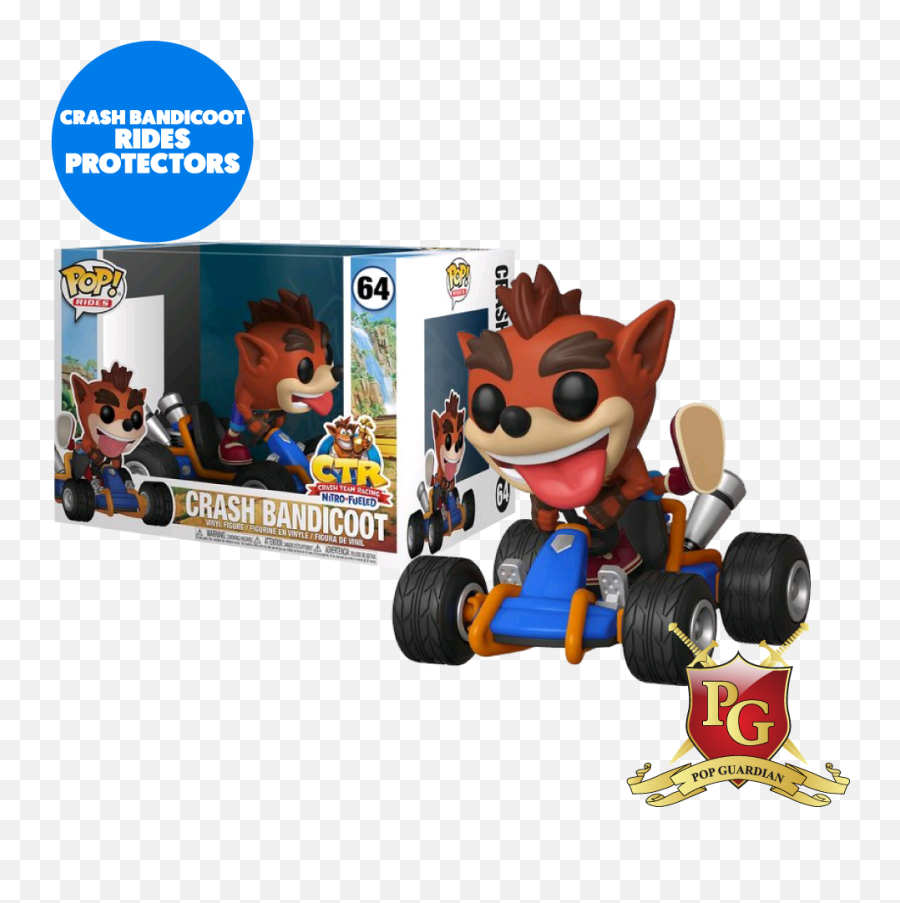 Crash Bandicoot Pop Vinyl Protector - Crash Bandicoot Pop Vinyl Png,Crash Bandicoot Transparent