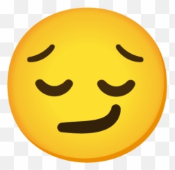 Smirking Face Emoji - Android png