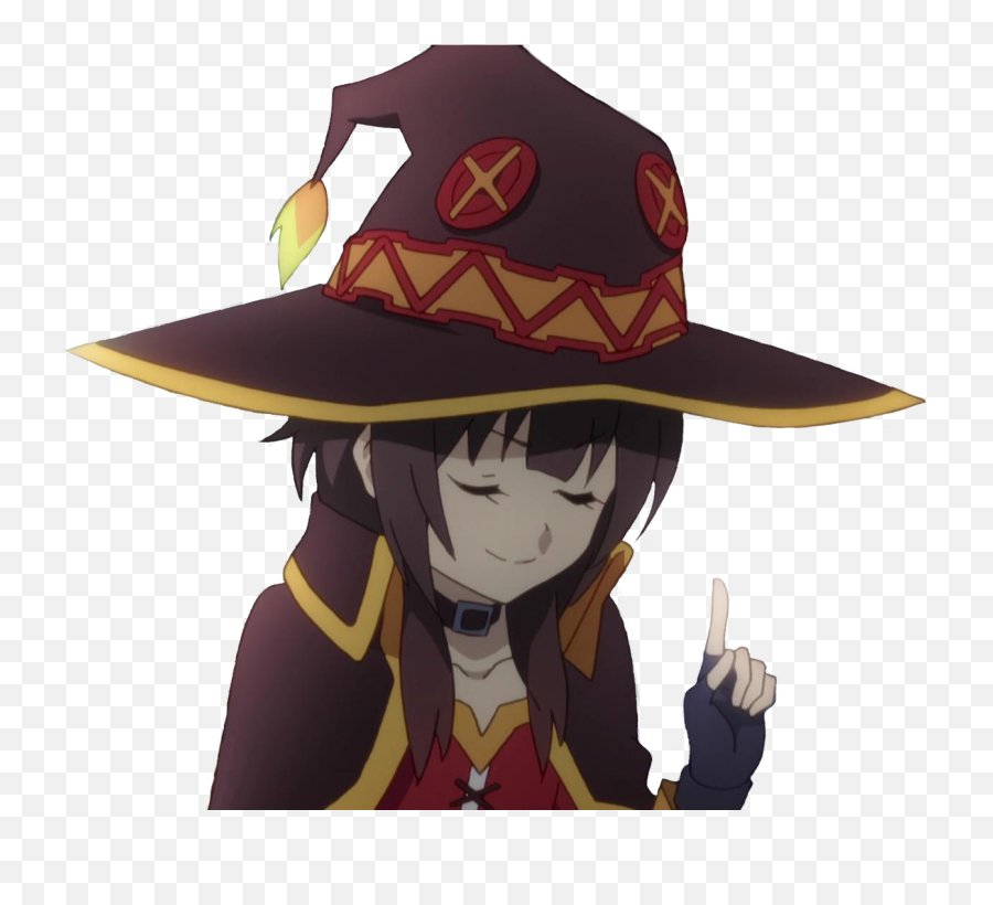 Smugs - Tsk Tsk Anime Png,Megumin Png