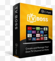 Tv Boss - Roku app that allow make money via Ads Portable png