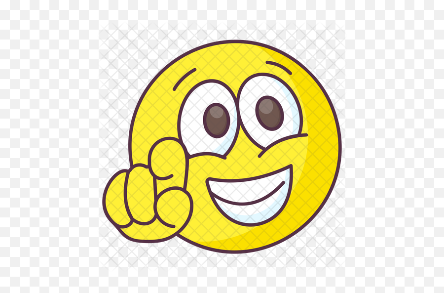 Hello Emoji Icon - Happy Png,Blush Emoji Png