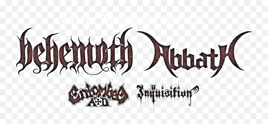 Europa Blasphemia Tour 2016 - Behemoth Png,Behemoth Logo