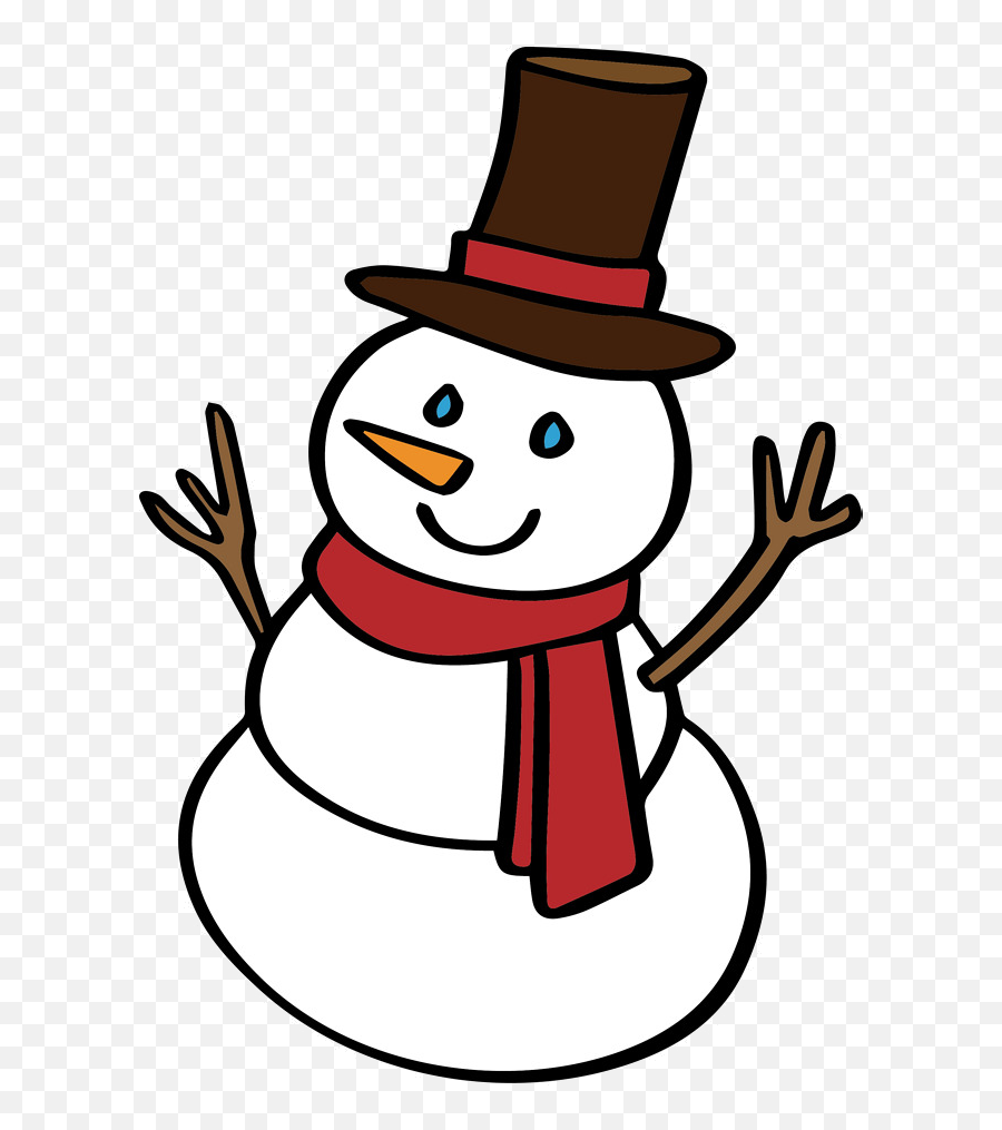 10 Snowman Cliparts Vector Pics To Free Download - Snowman Cartoon Png,Snowman Clipart Transparent Background