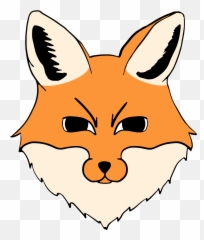 Fox Head Animal - Gambar Kepala Rubah Kartun Png,Fox Head Png