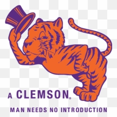 Download Hd Retro Clemson Tigers - Old School Vintage Logo png