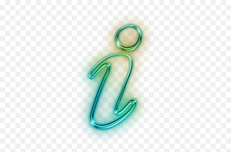 Letter I Png Images Free Download - Green Neon Letter I Png,Info Png