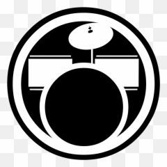 The Beatles Rock Band Clip Art Black - Drum Logo png