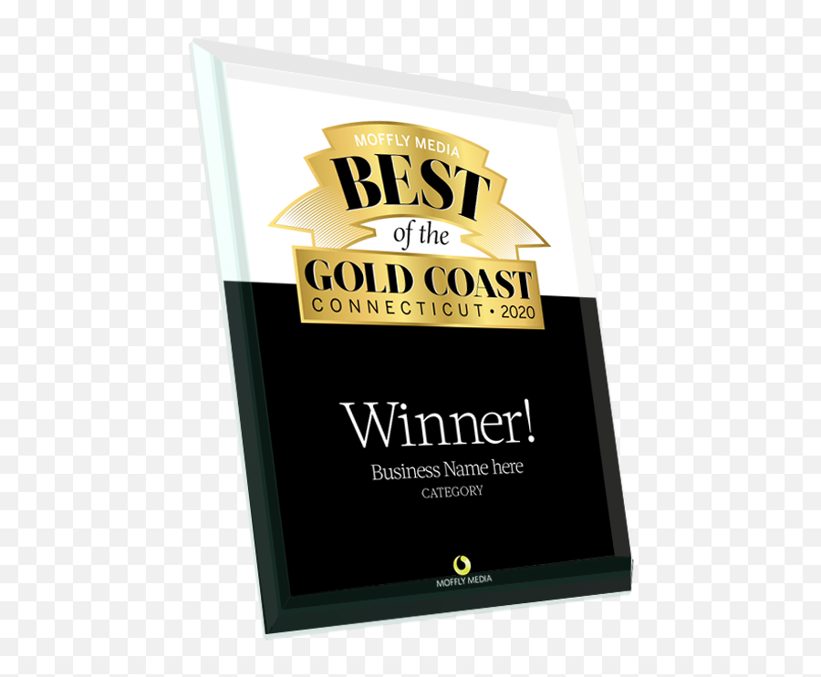 Gold Glass Plaque - Horizontal Png,Gold Plaque Png