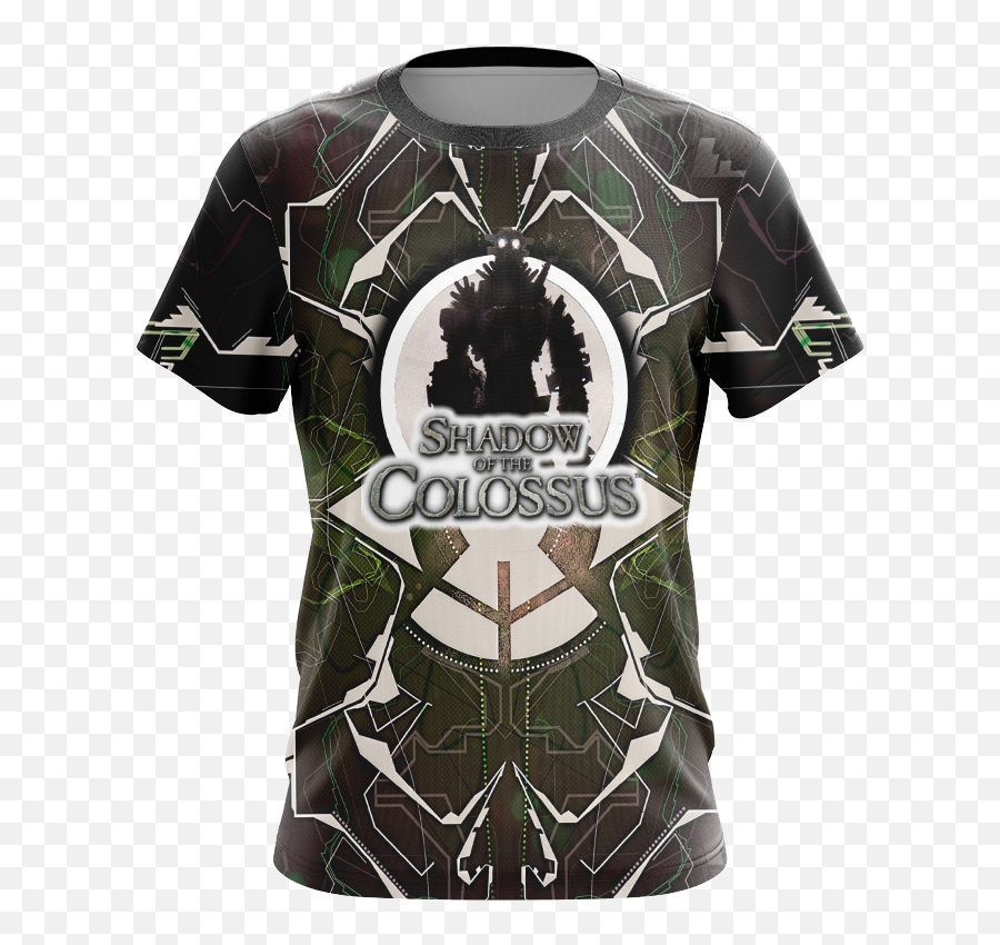 Shadow Of The Colossus - Sigil Unisex 3d Tshirt Celtic Quadruple Treble T Shirt Png,Shadow Of The Colossus Logo