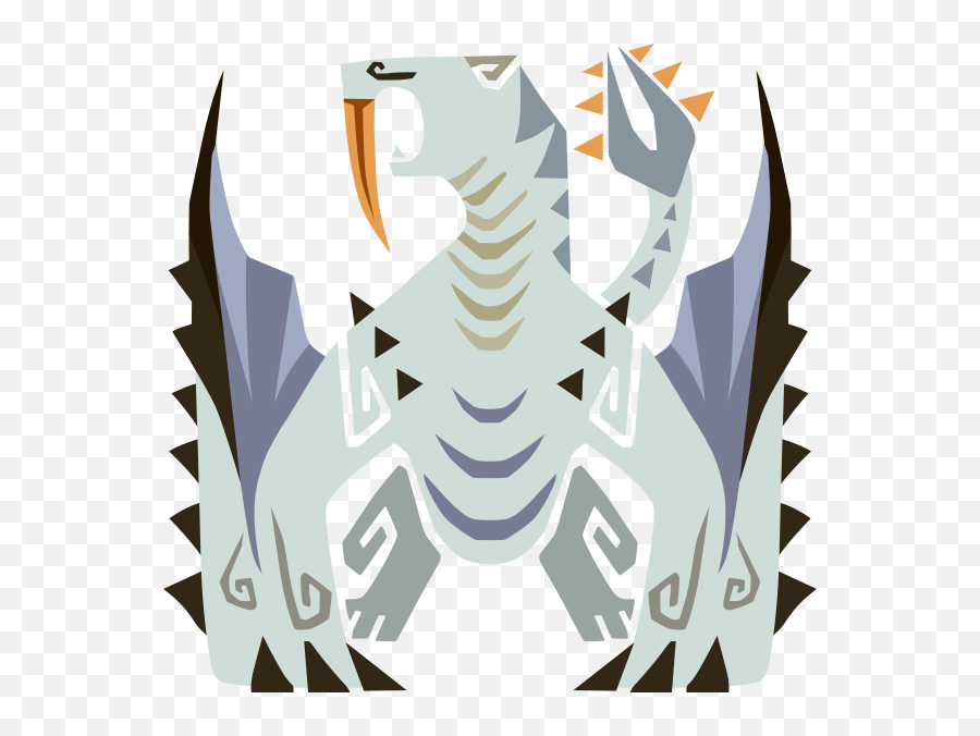 50 Shades Of White - Barioth Icon Png,Monster Hunter World Logo