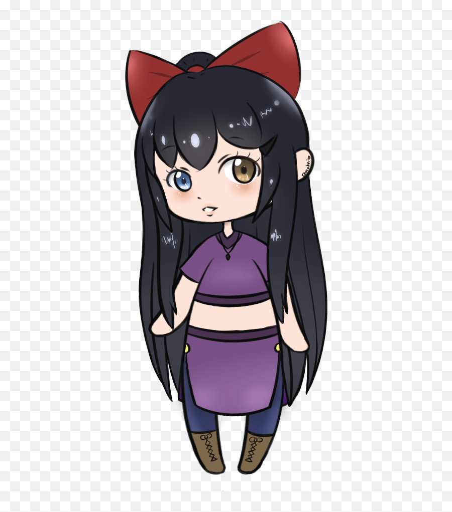 Character As A Cute Anime Chibi - Chibi Cute Anime Character Hd Png,Cute Anime Png