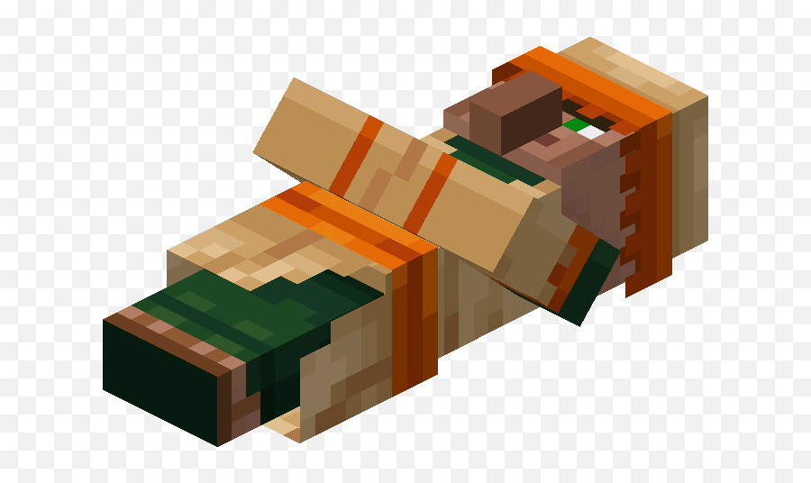 Lying Desert Villager - Minecraft Png,Villager Png