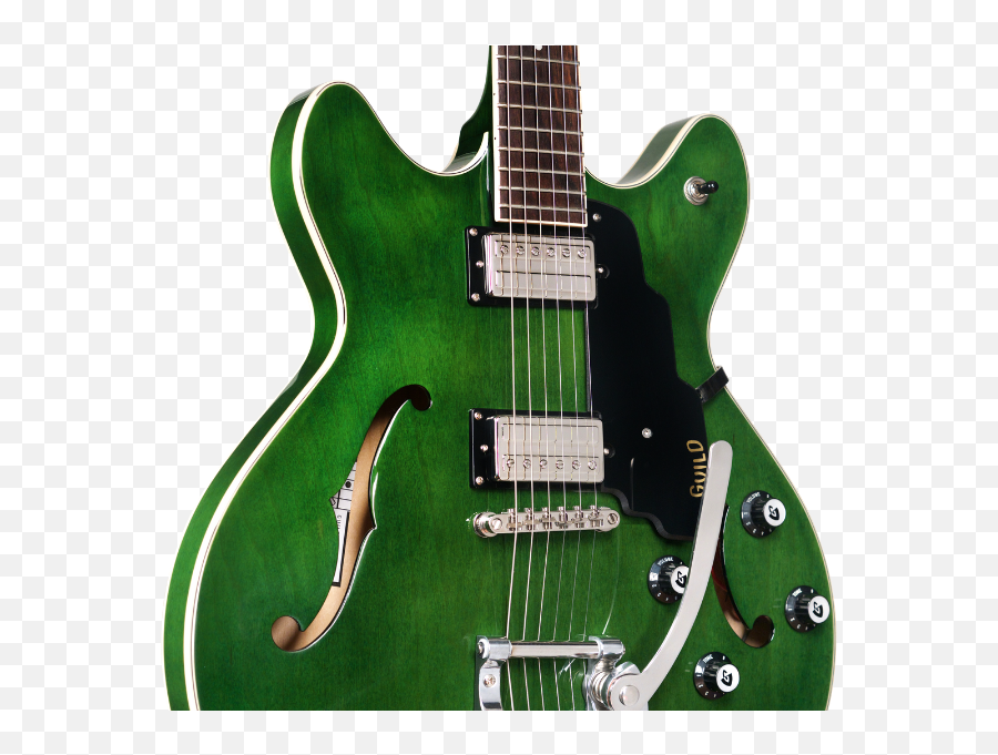 Guild - Starfire I Dc Emerald Green Electric Guitar Png,Hofner Icon Beatle Bass