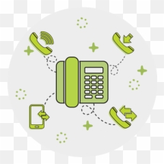 Geographic And Non - Numbers Optionbox Corded Phone png