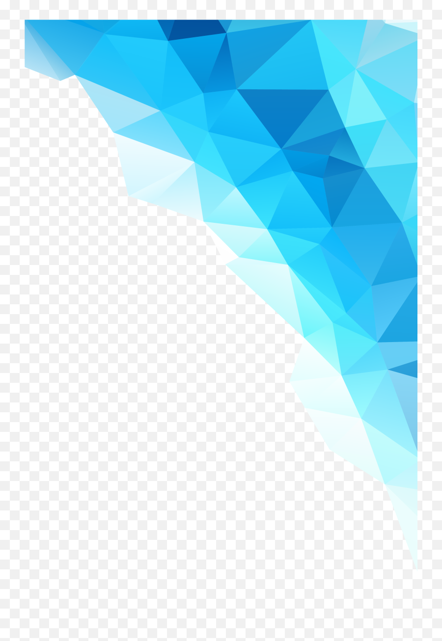 Download Blue Postscript Abstraction - Abstract Blue Square Png,Blue Triangle Png