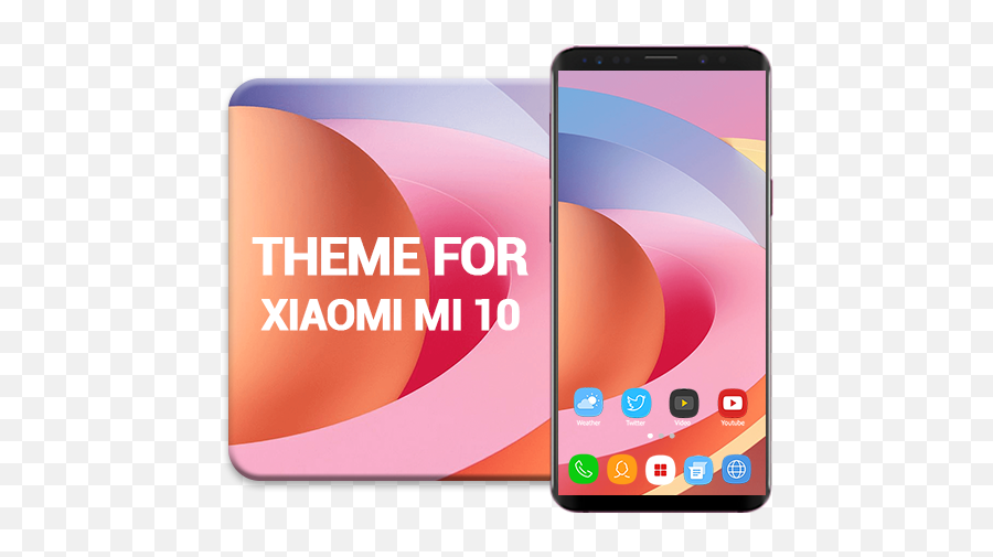 Launcher Theme For Xiaomi Mi 10 Wallpaper Latest Version Apk - The Laughing Halibut Png,3dion Icon Pack