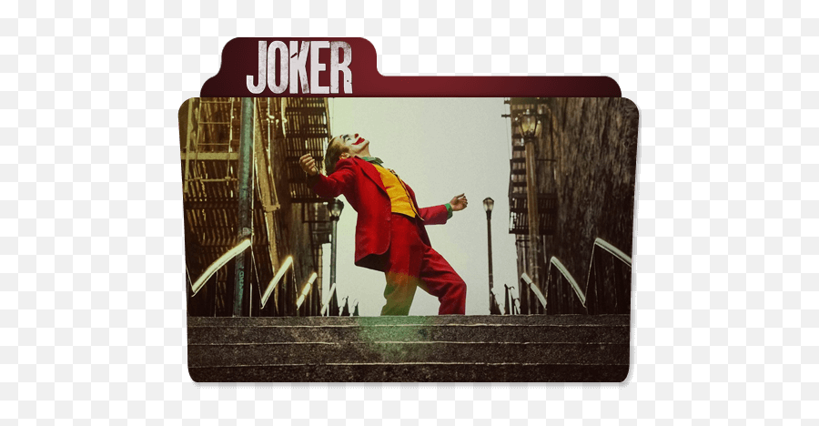 Joker Folder Icon - Designbust Joker Iphone Wallpaper Stairs Png,Fold Icon