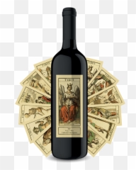 Tarot Card Wine Labels - Tarot Png,Tarot Card Png