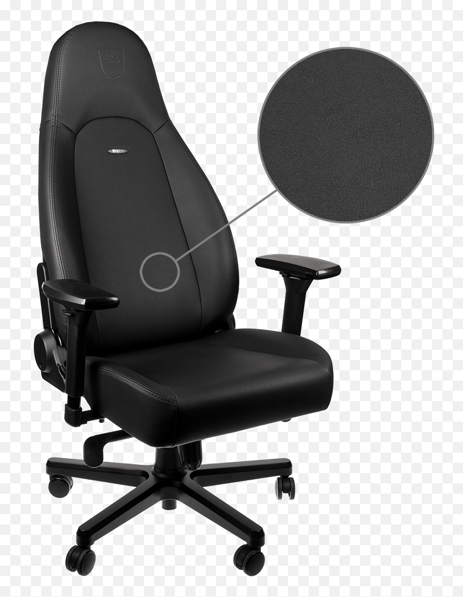 Icon Zwarte Editie Noblechairs - Noblechairs Hero Black Blue Png,Issue Icon