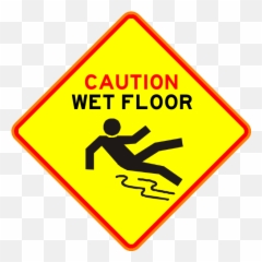 Wet - floor Gandalf You Shall Not Pass Sign Full Size PNG Slippery Floor