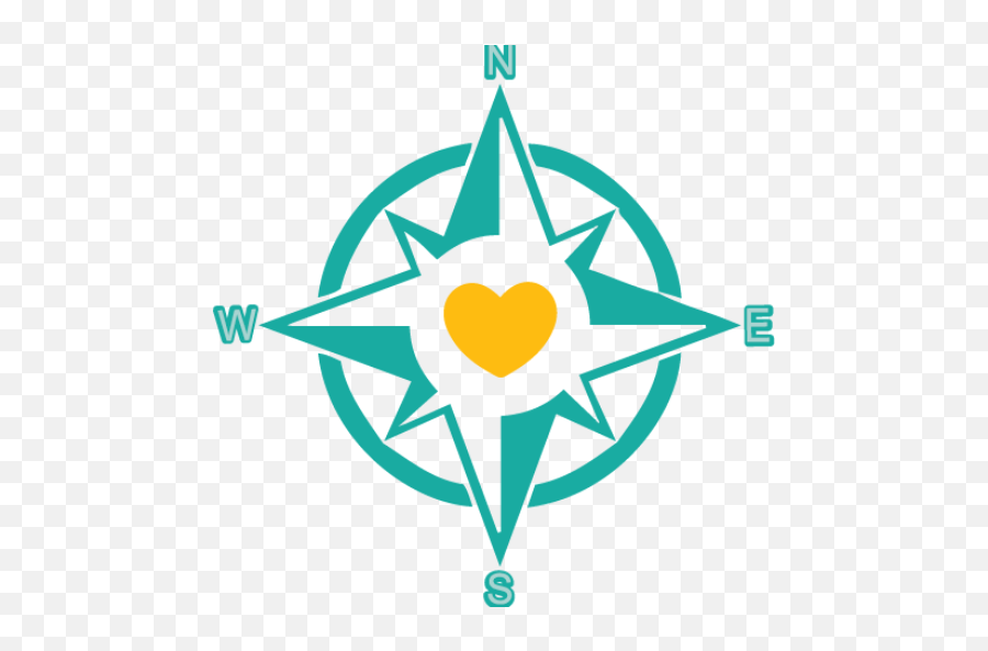 Cropped - Compassintealiconpng The Love Compass Compass Rose Vector Simple,Icon Tlc