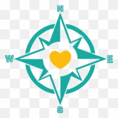 Cropped - compassintealiconpng The Love Compass Rose Vector Simple