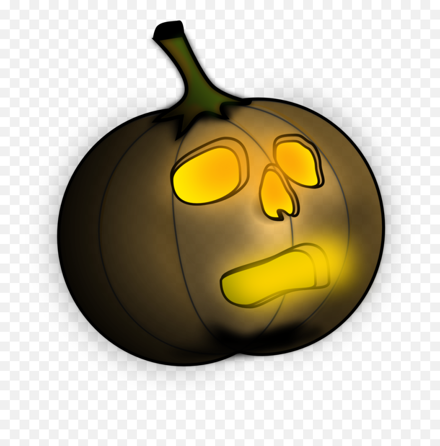 Illustration Of A Jack O Lantern - Halloween Pumpkin 1 Inch Png,Scary Pumpkin Png