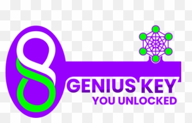 Unlock Your Genius Key - png